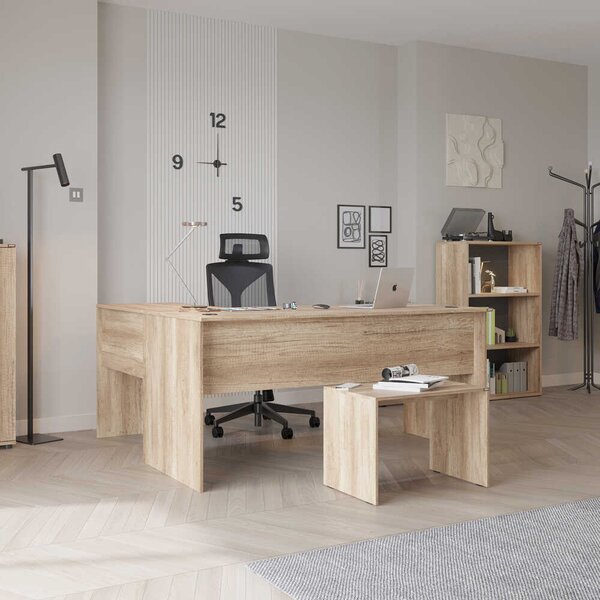 Birou Adore L Rio Office, Interschimbabil, Masa de colt, 160 x 75 x 144 cm