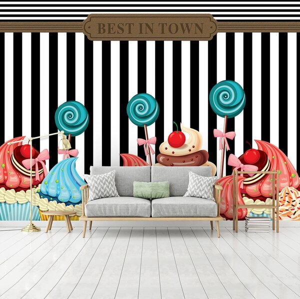 Fototapet - Cupacake (152,5x104 cm)