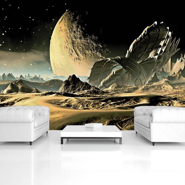 Fototapet - Aterizare pe Mars (254x184 cm)