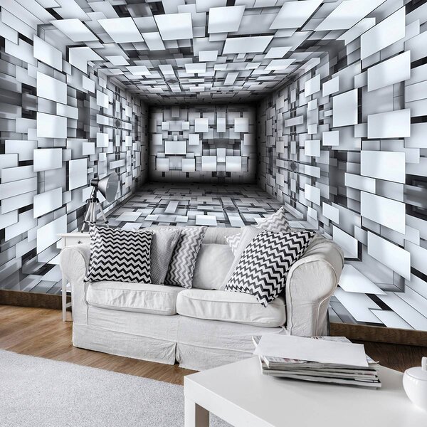 Fototapet - Coridor 3D (254x184 cm)