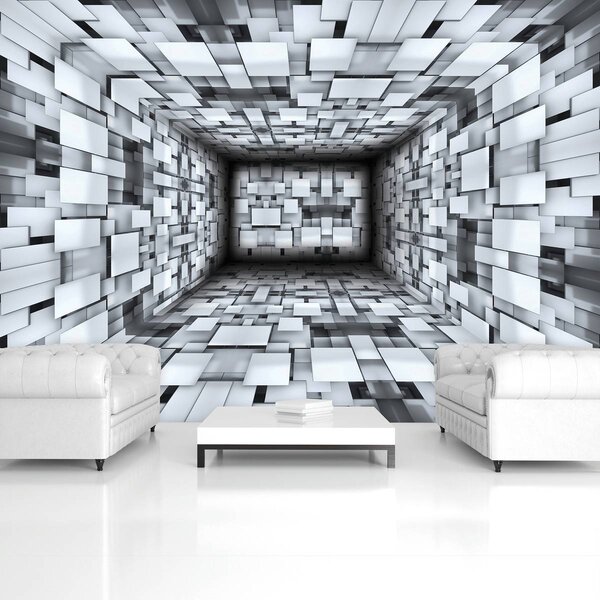 Fototapet - Coridor 3D (254x184 cm)