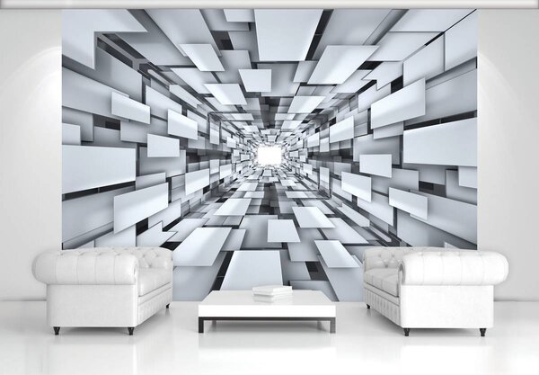 Fototapet - 3D abstracție (254x184 cm)
