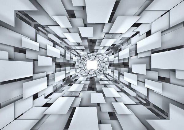 Fototapet - 3D abstracție (254x184 cm)