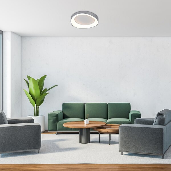 Rabalux Iliana lampă de tavan 1x38 W alb-argint 71055