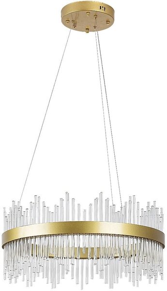 Rabalux Mabel lampă suspendată x36 W transparent-auriu 72227