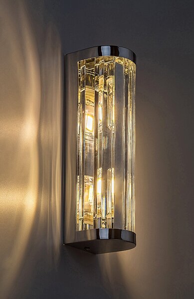 Rabalux Sybil lampă de perete 2x28 W crom-transparent 75035