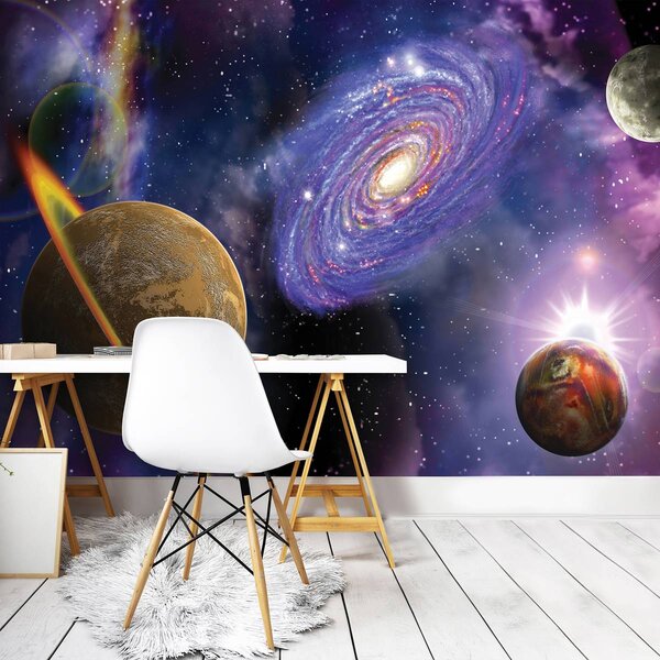 Fototapet - Planete cosmice (152,5x104 cm)