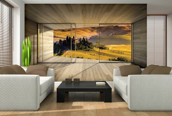 Fototapet - Privire - Toscania (152,5x104 cm)
