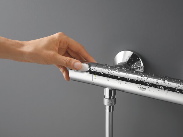 Grohe Precision baterie de duș perete cu termostat crom 34840000