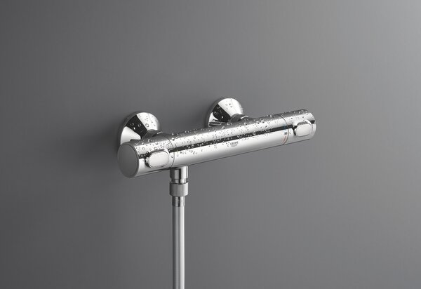 Grohe Precision baterie de duș perete cu termostat crom 34840000