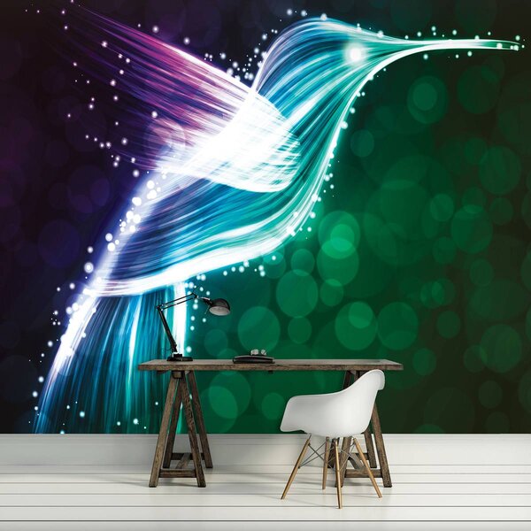 Fototapet - Colibri luminos (254x184 cm)