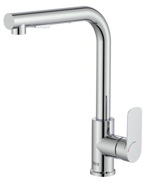 Roca Cala baterie bucătărie pe picior crom A5A856EC00