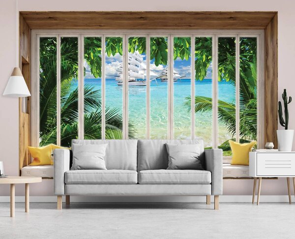 Fototapet - Privire spre ocean (152,5x104 cm)