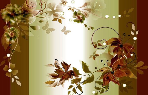 Fototapet - Flori (152,5x104 cm)