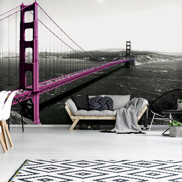 Fototapet - Pod- Golden Gate (152,5x104 cm)