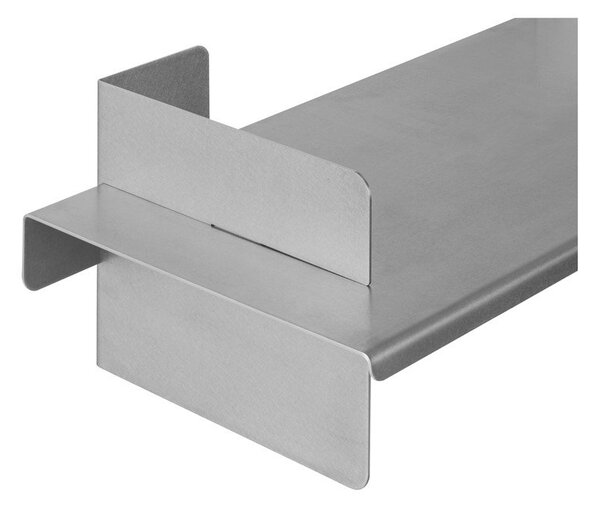 Raft argintiu din metal 120 cm Tivo – noo.ma