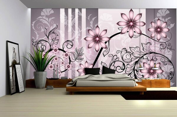Fototapet - Flori (152,5x104 cm)