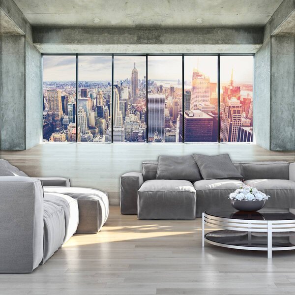 Fototapet - Privire spre New York City (152,5x104 cm)