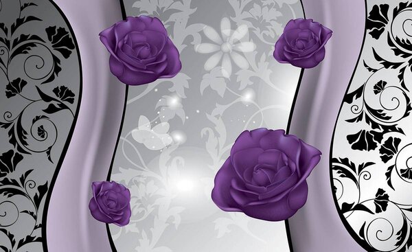 Fototapet - Flori (152,5x104 cm)