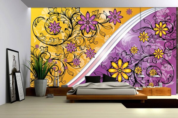 Fototapet - Flori (152,5x104 cm)