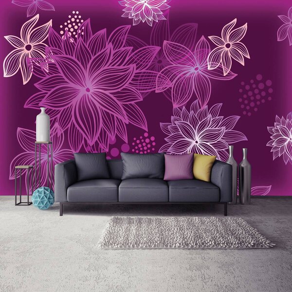 Fototapet - Flori (152,5x104 cm)