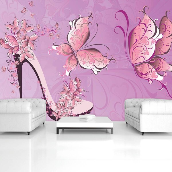 Fototapet - Abstract - fluture (152,5x104 cm)