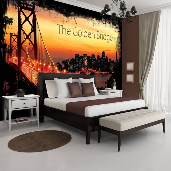 Fototapet - Golden Gate Bridge (152,5x104 cm)