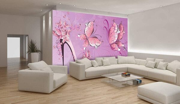 Fototapet - Abstract - fluture (152,5x104 cm)