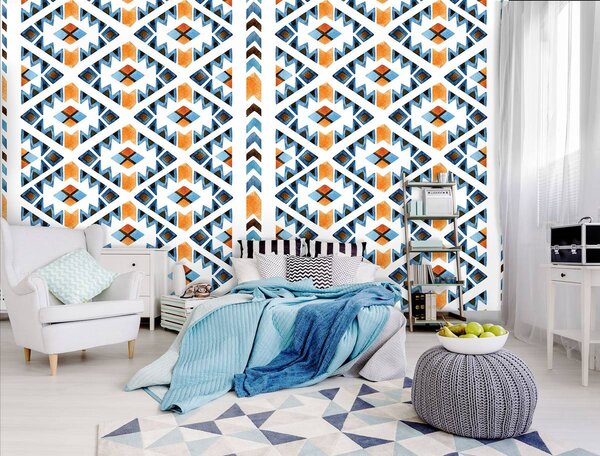Fototapet - Ornament geometric (254x184 cm)
