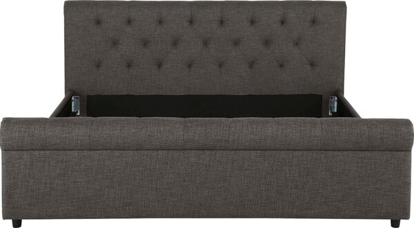 Pat tapitat Goronna gri 180/200 cm