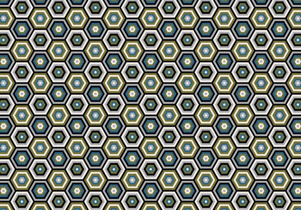 Fototapet - Hexagon (152,5x104 cm)