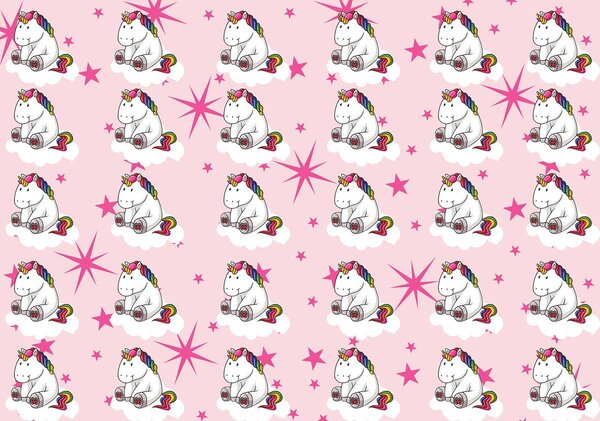 Fototapet - Unicorn (152,5x104 cm)