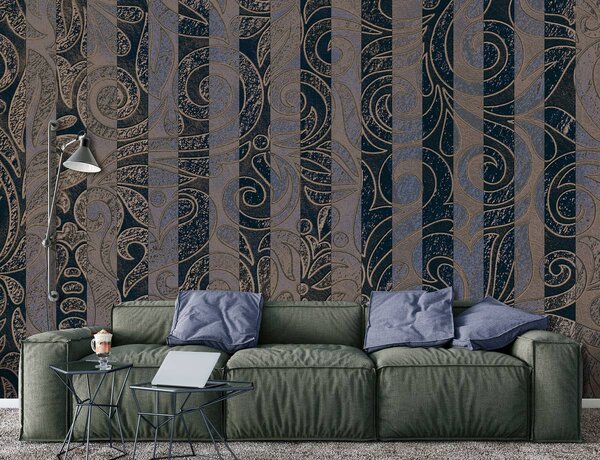 Fototapet - Ornament aur (152,5x104 cm)