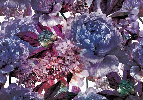 Fototapet - Flori violete (254x184 cm)