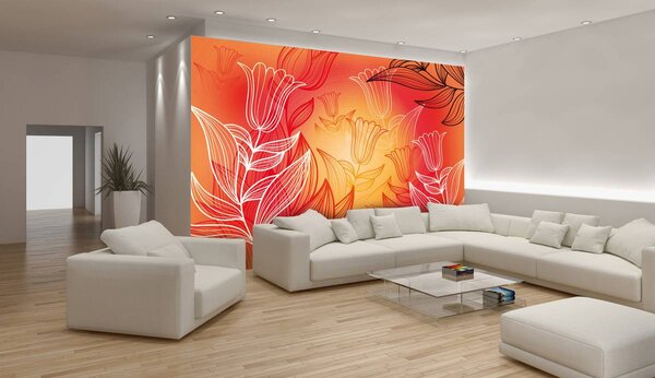 Fototapet - Flori (152,5x104 cm)