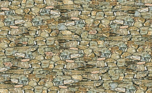 Fototapet - Stone Wall Rock (152,5x104 cm)