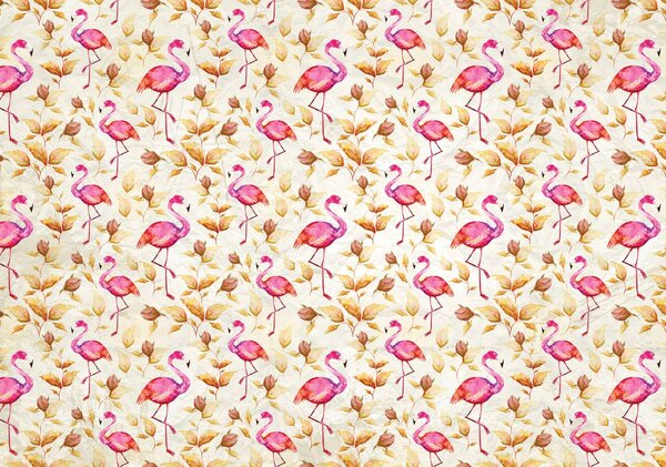 Fototapet - Flamingo (152,5x104 cm)