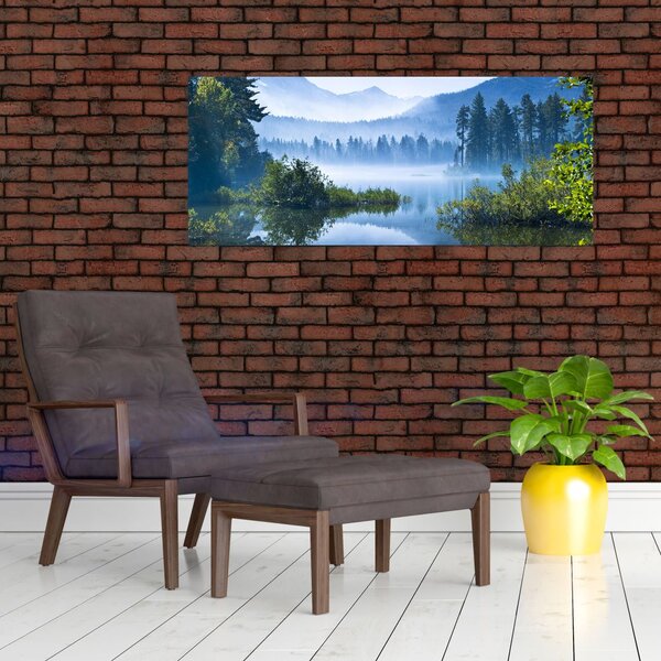 Tablou cu lac montan (120x50 cm)