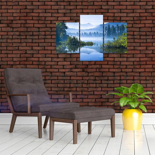 Tablou cu lac montan (90x60 cm)