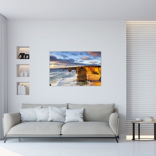 Tablou cu stâncile marine (90x60 cm)