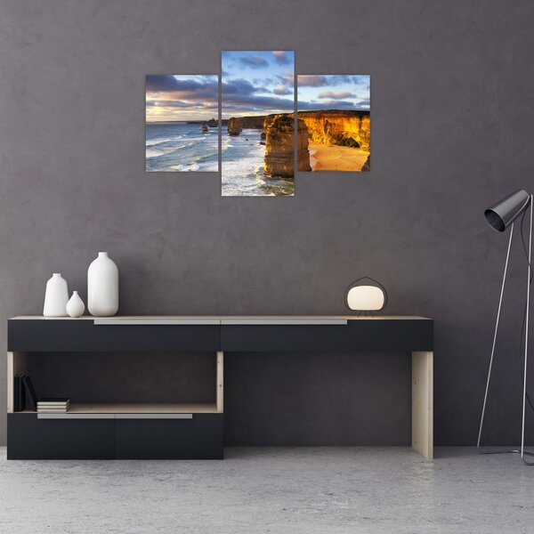 Tablou cu stâncile marine (90x60 cm)