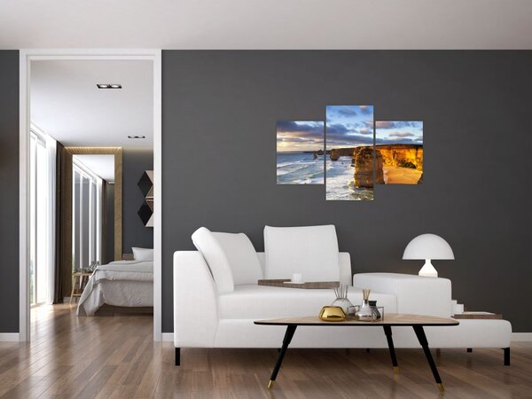 Tablou cu stâncile marine (90x60 cm)