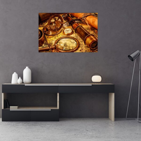 Tablou - uneltele itorice ale marinarior (90x60 cm)