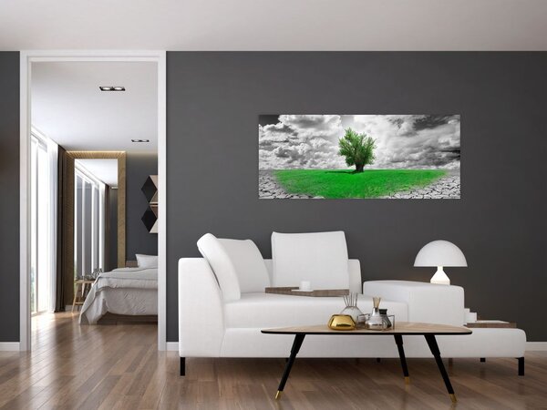 Tablou - O bucată de natură în oraș (120x50 cm)