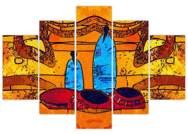Tablou - Pictură străveche (150x105 cm)