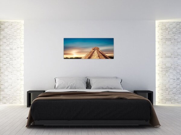 Tablou - Monumente renumite maiașe (120x50 cm)