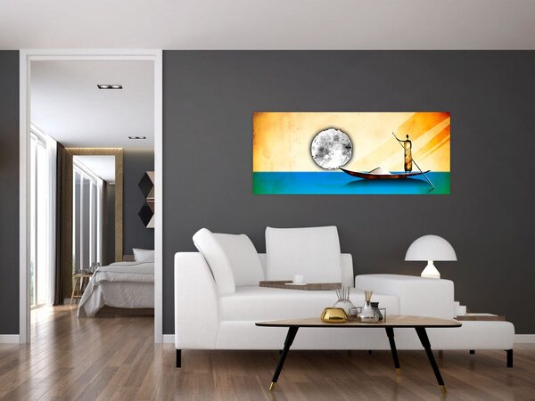 Tablou - Pictură străveche (120x50 cm)