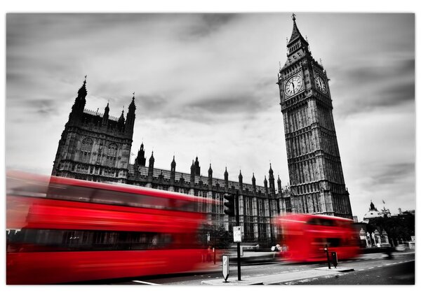 Tablou - Houses of Parliament din Londra (90x60 cm)