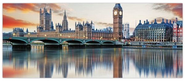 Tablou - Houses of Parliament din Londra (120x50 cm)