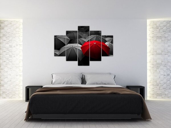 Tablou cu umbrele deschise (150x105 cm)